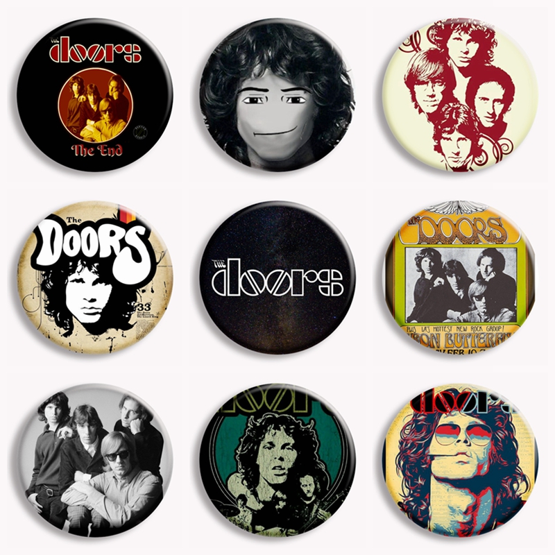 Vintage Brooch Pin - بروش فرقة روك أند رول عتيق