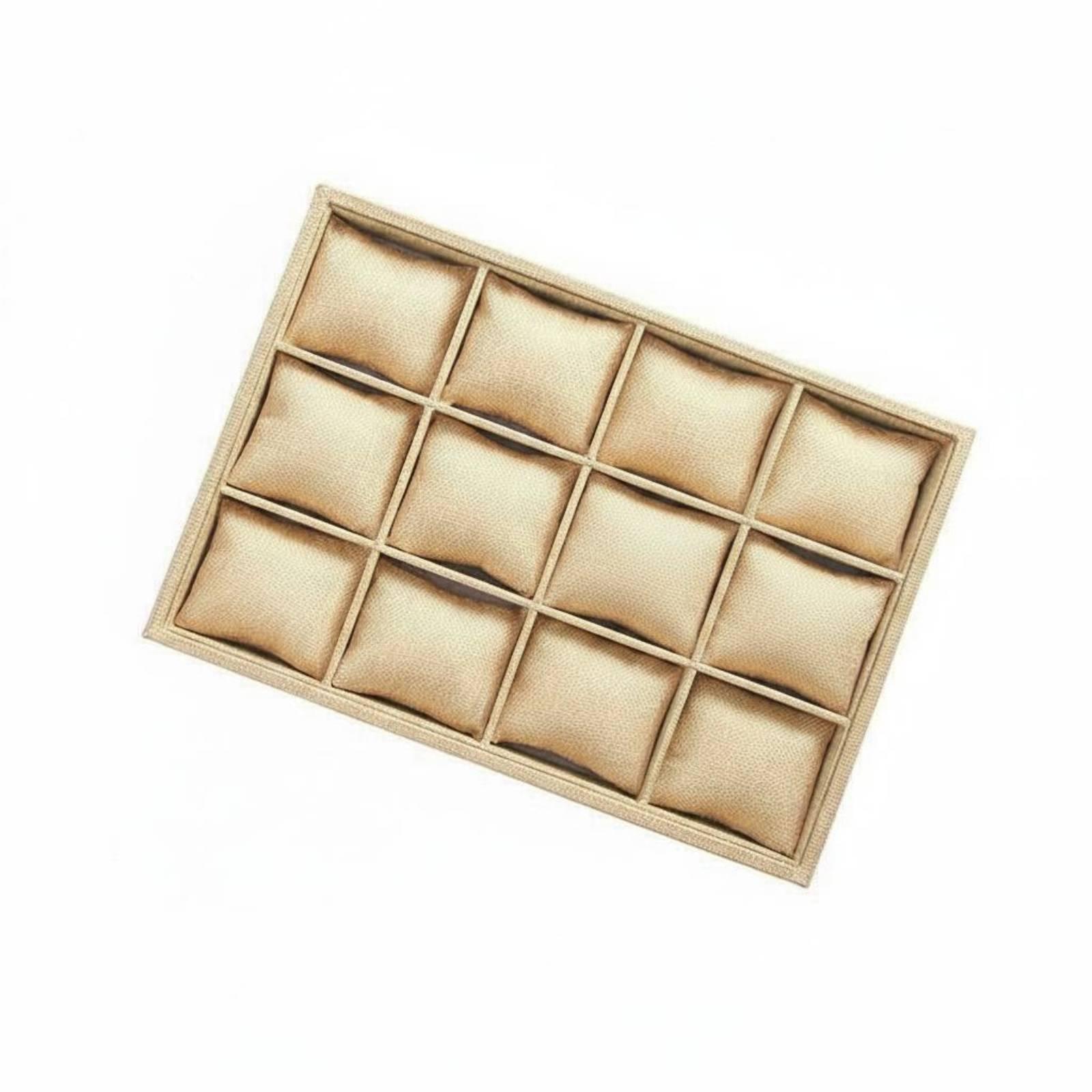 Watches Jewelry Holder - حامل مجوهرات قماشي مفتوح من الأعلى،