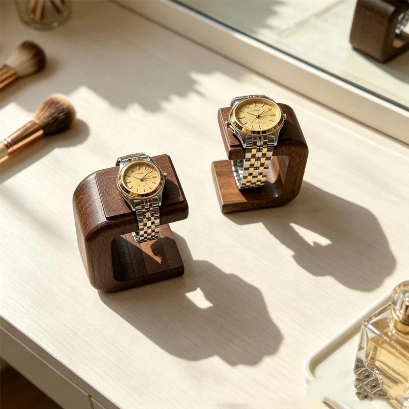 ~حامل ساعات خشبي، منظم مجوهرات - مراجعة Watches Jewelry Holder وسعره