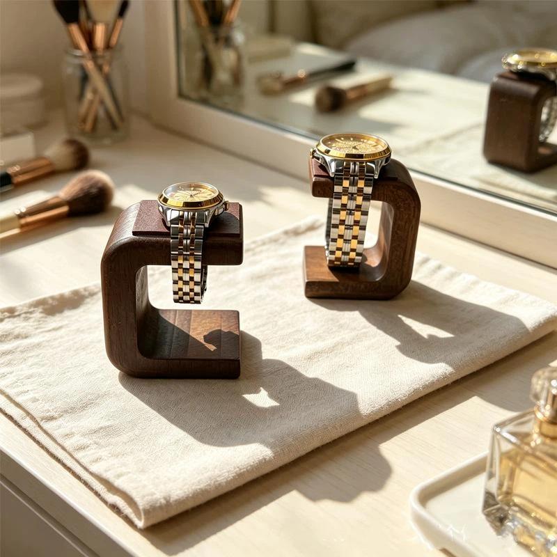 ~حامل ساعات خشبي، منظم مجوهرات - مراجعة Watches Jewelry Holder وسعره