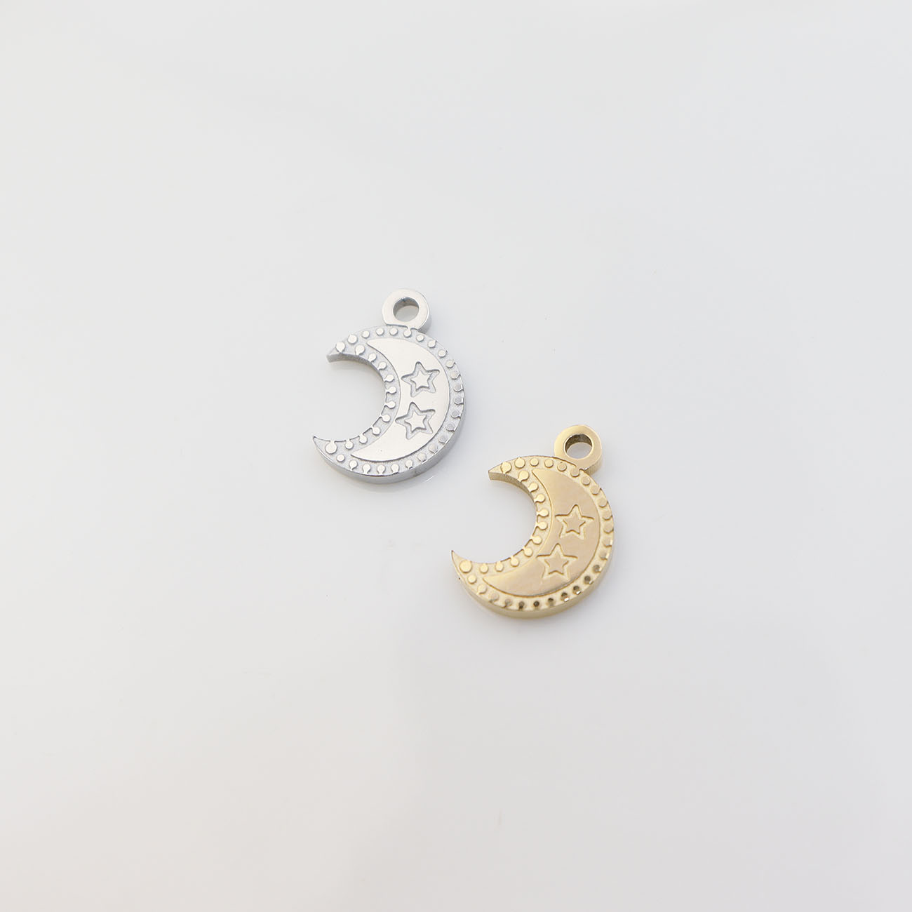 5 قطع الفولاذ المقاوم للصدأ ال - مراجعة Moon Star Earrings وسعره
