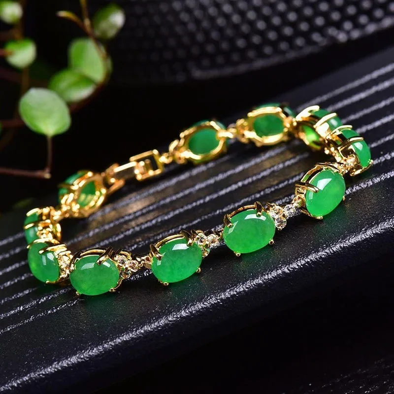 الطبيعية الخضراء اليشم العقيق  - مراجعة Jewelry & Watches Sp Z Oo Ul Frezerów 3 وسعره