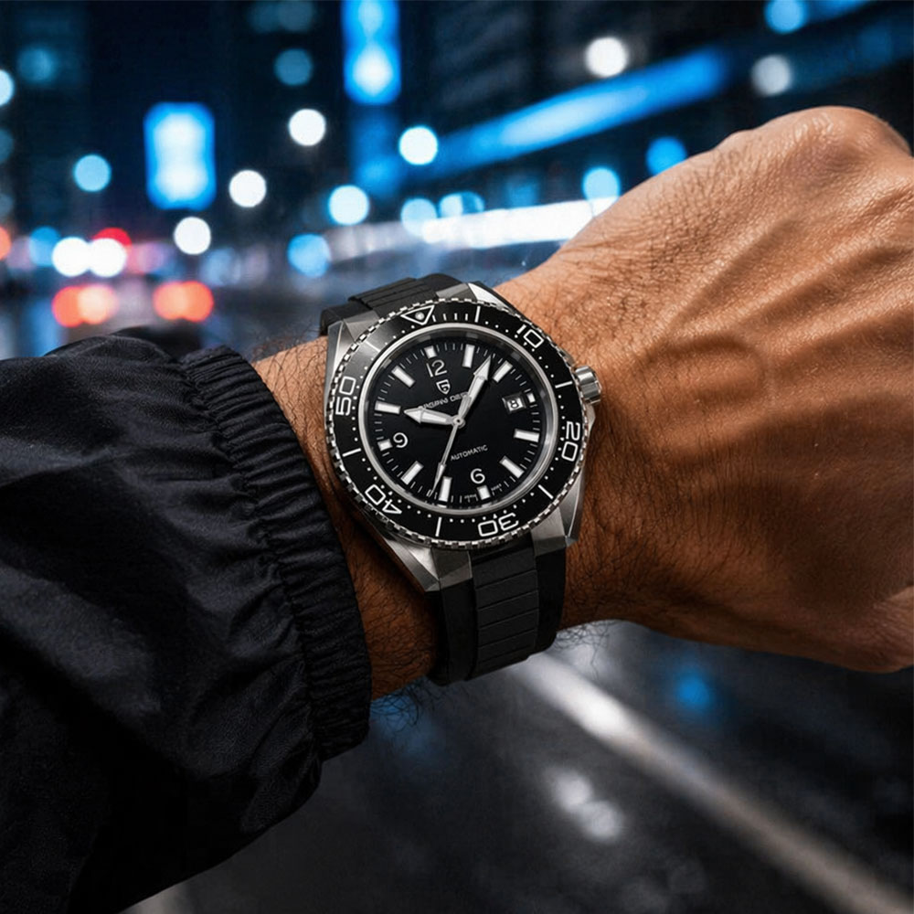 ساعة يد ميكانيكية PAGANI DESIG - مراجعة Mens Mechanical Watch وسعره