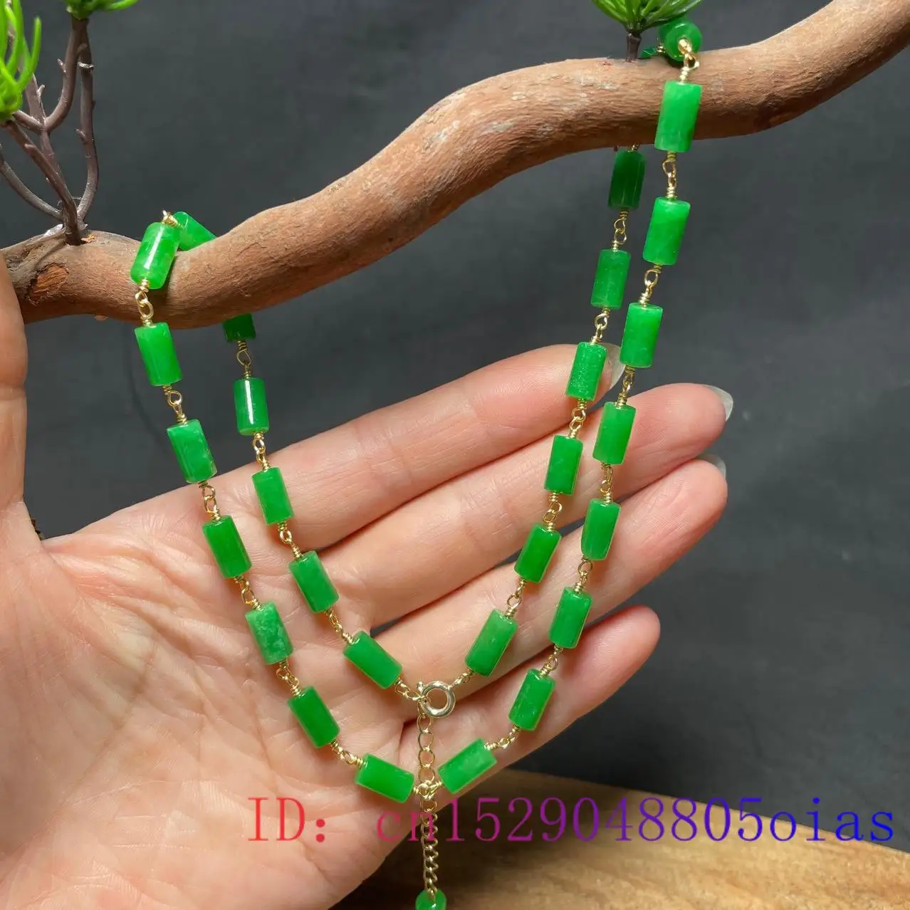 الأخضر اليشم مطرز قلادة خمر مح - مراجعة Jewelry & Watches Sp Z Oo Ul Frezerów 3 وسعره