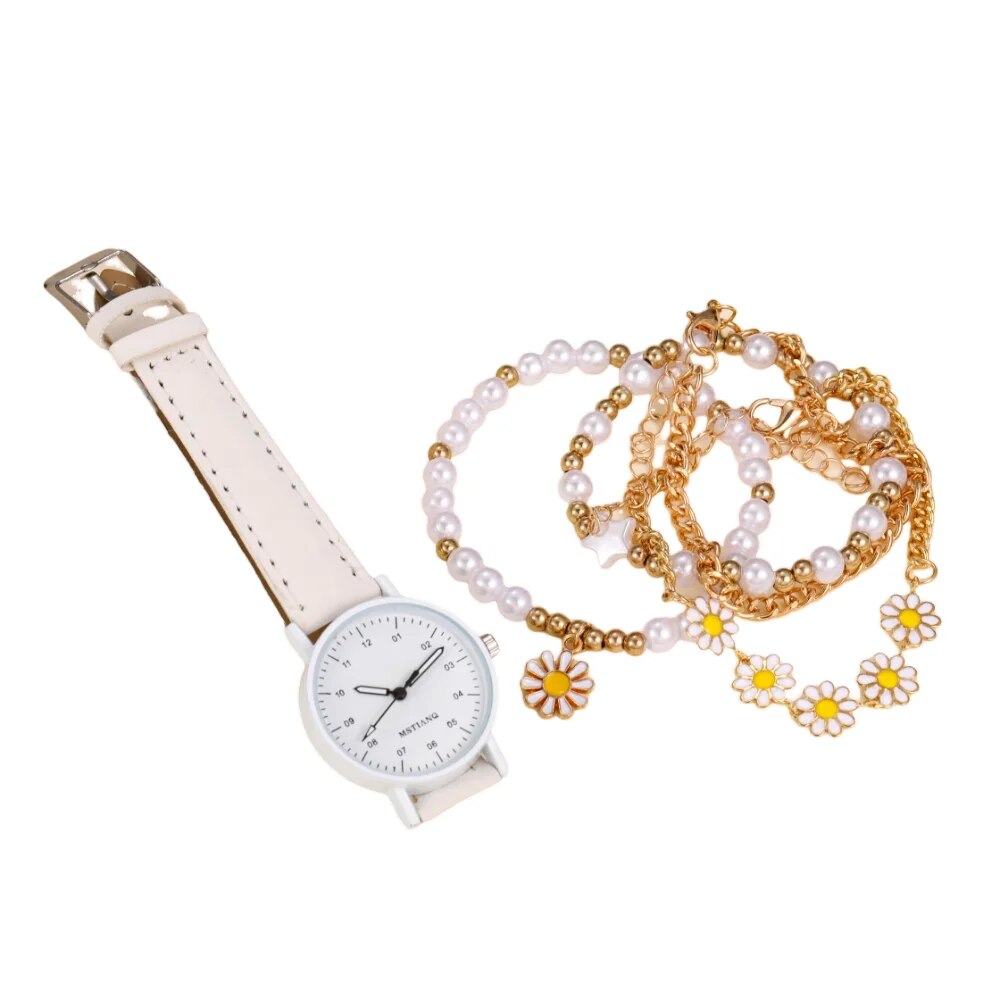مجموعة مكونة من 5 قطع من الساع - مراجعة Jewelry Watches For Kids وسعره