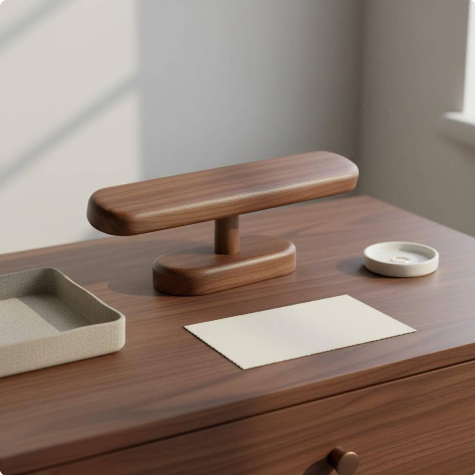 حامل عرض ساعات خشبي فاخر متعدد - مراجعة Watches Jewelry Holder وسعره