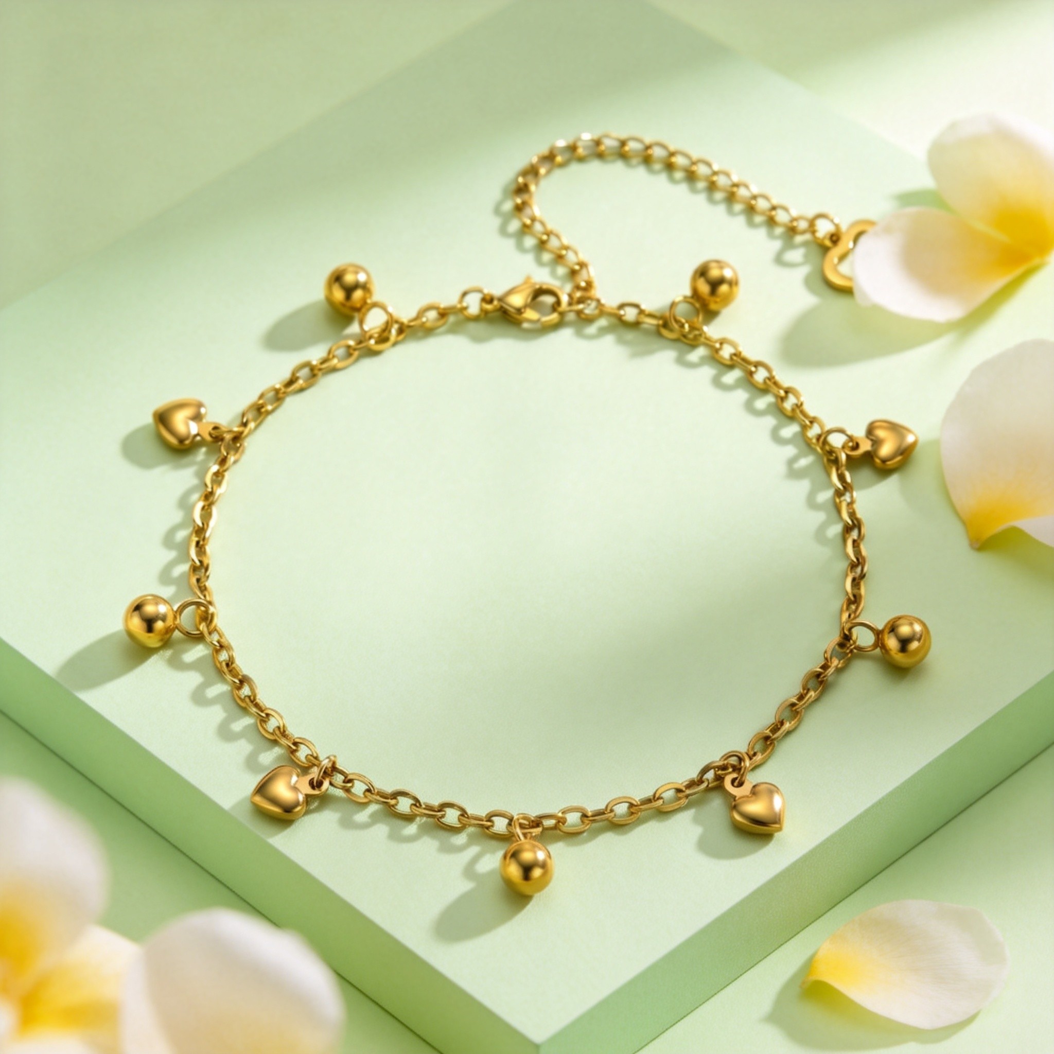 سلاسل كاحل نسائية مبتكرة بتصمي - مراجعة Jc Jewelry & Watches Reviews وسعره