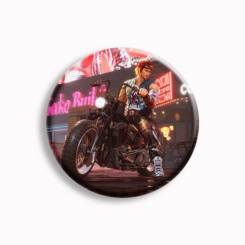 حار لعبة Tekken 8 شخصية أنيمي  - مراجعة Vintage Brooch Pin وسعره