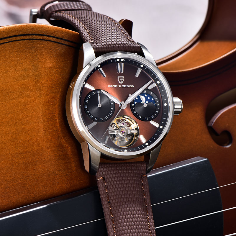 PAGANI تصميم توربيون ساعة اليد - مراجعة Mens Mechanical Watch وسعره