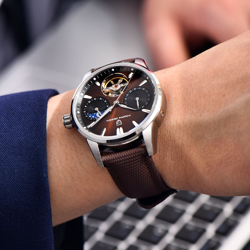 PAGANI تصميم توربيون ساعة اليد - مراجعة Mens Mechanical Watch وسعره