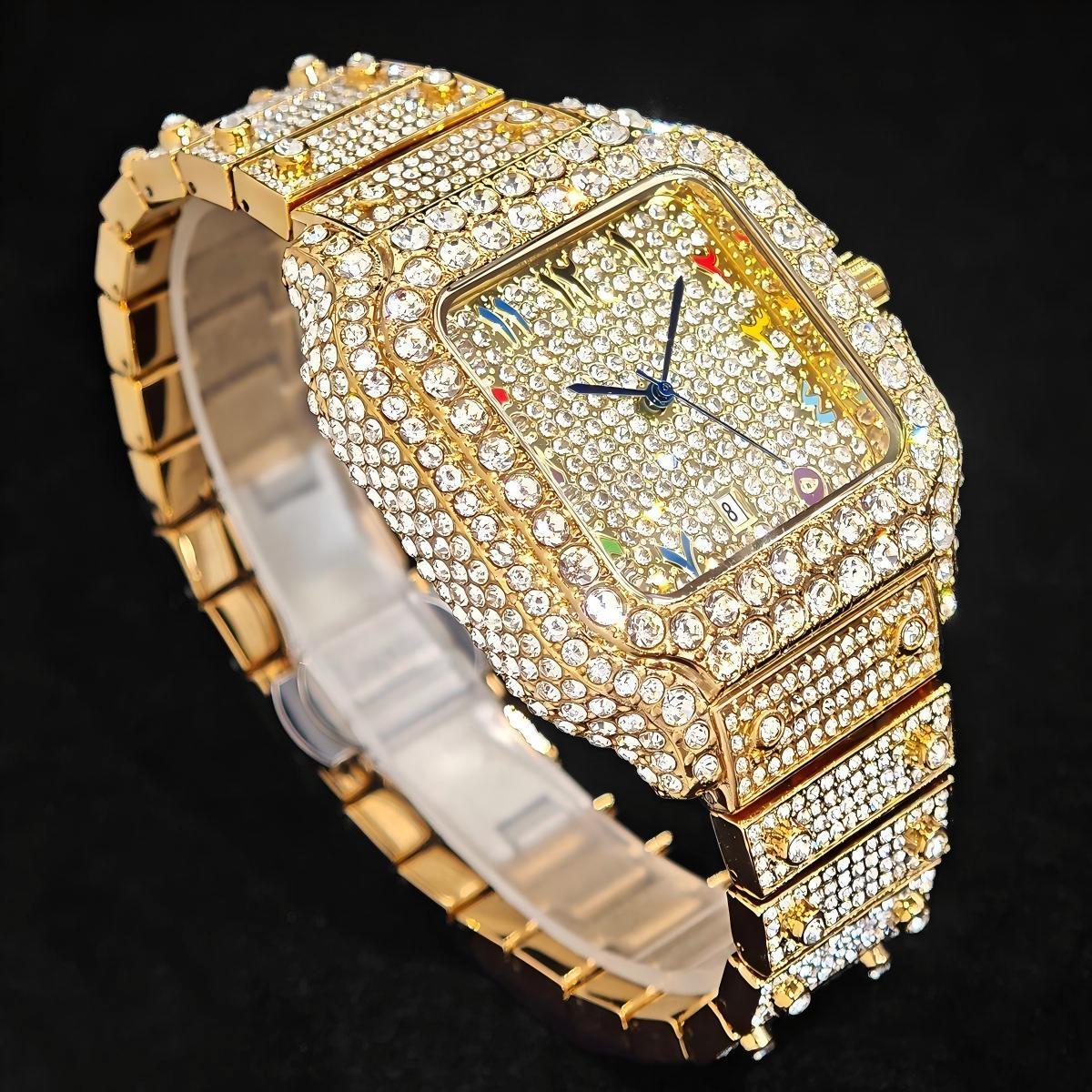حار موضة UNIGUET كامل الماس مث - مراجعة Jewelry And Watches Luxury Brand وسعره