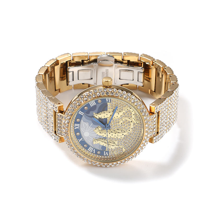 ساعات رجالية بنمط الشمس والفهد - مراجعة Jewelry And Watches Luxury Brand وسعره